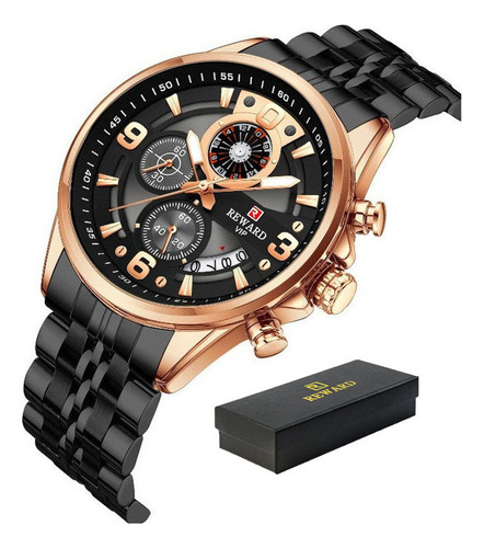 Reloj Deportivo Moderno Reward Luminous Chronograph