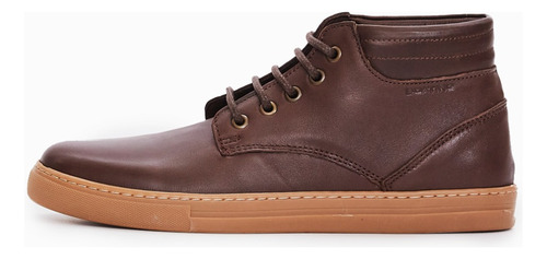 Zapatilla Urbana De Cuero Marron Floyd Hombre Boating