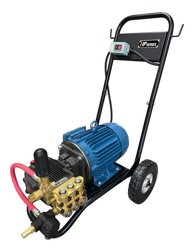 Hidrolavadora Industrial 5hp 3fases 2500psi Apollo Económica Color Azul Acero