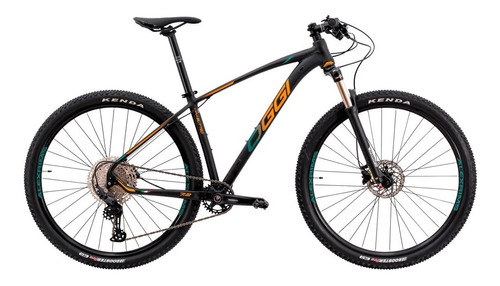 Bicicleta Mtb Aro 29 Oggi Big Wheel 7.2 2022 Pto / Vrd / Lrj