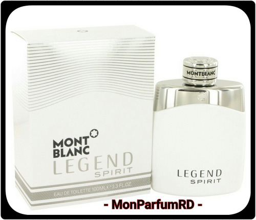 Perfume Montblanc Legend Spirit . Entrega Inmediata