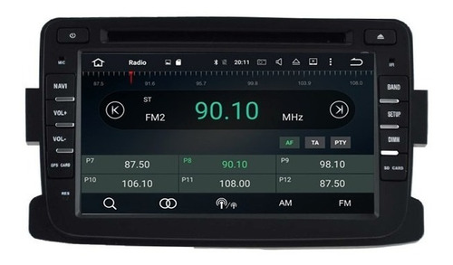Radio Navi Gps Bluetooth Renault Duster Android 9.0 64gb 4gb
