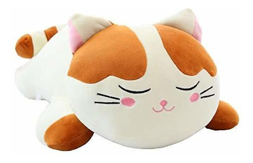 Cojin De Peluche - Cat Big Plush Hugging Pillow, Super Soft 