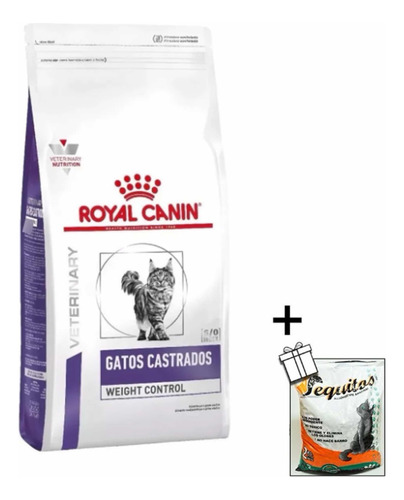 Royal Canin Gato Castrado Weight Control X 12kg + Regalo