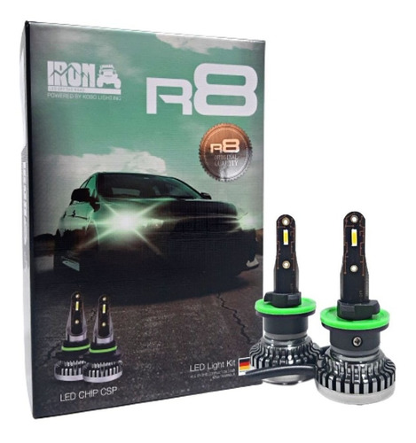 Kit Foco Led R8 H4 H13 9004 9007 Csp Auto Camioneta Moto