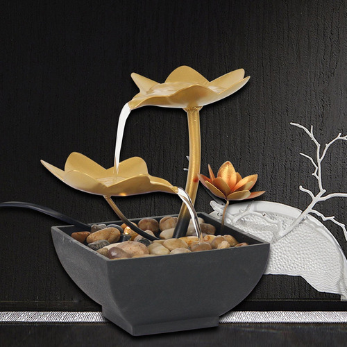 Mini Fonte De Mesa Portátil Fonte De Água Decorativa Com