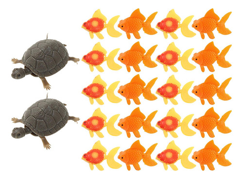Comedero Artificial Para Peces De Colores, 22 Unidades