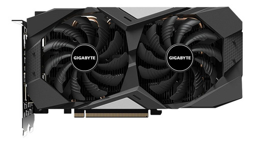 Imagen 1 de 4 de Tarjeta de video Nvidia Gigabyte  GeForce RTX 20 Series RTX 2060 GV-N2060OC-6GD (rev. 1.0) OC Edition 6GB
