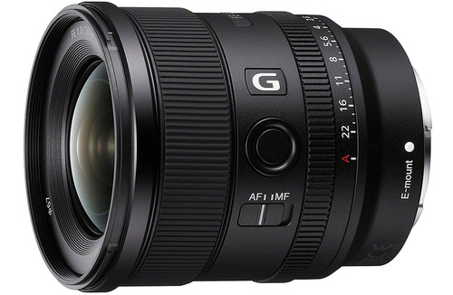 Lente De Camara Sony Fe 20 Mm F1.8 G Gran Angular