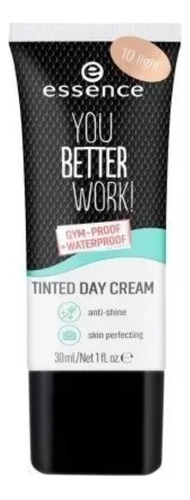 Tinted Day Cream Essence You Better Work Tono 10 Light 30 Ml