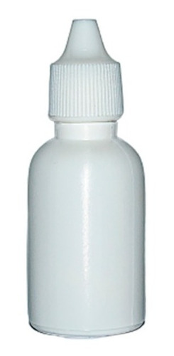 300 Gotero Farmacéutico Plástico Blanco Tapa Insert 20ml