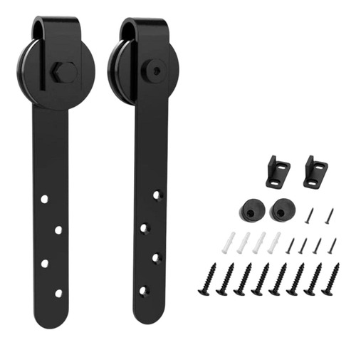 Kit De Para Puertas Corredizas De Granero, Riel Deslizante