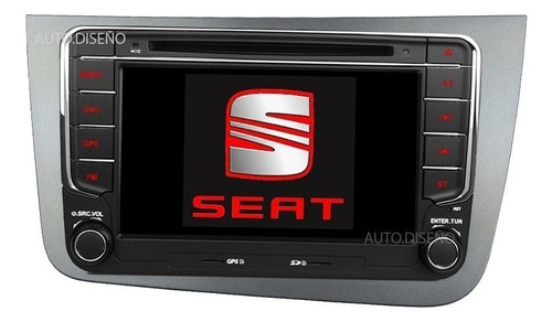 Estereo Dvd Gps Seat Leon 2006-2013 Mirror Link Touch Usb Hd