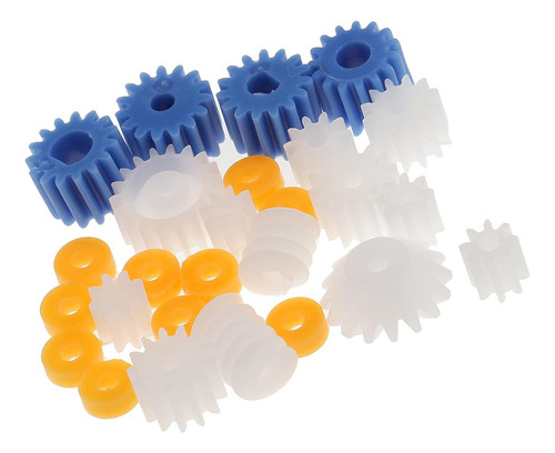 26 Plástico Diy Engranaje Motor Kit Modelo De Robot Para