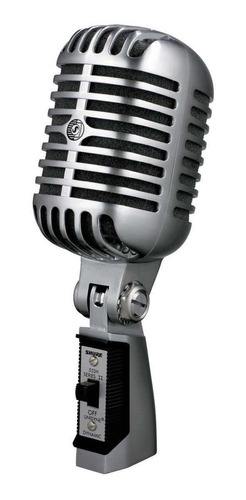 Imagem 1 de 2 de Microfone Shure 55SH Series II dinâmico  cardióide cinza