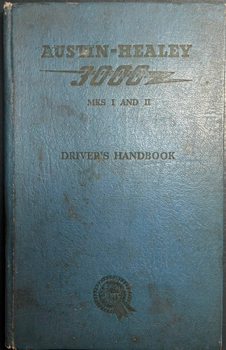 Austin Healey 3000 Mk1 Y Mk2 Manual De Usuario (Usado)