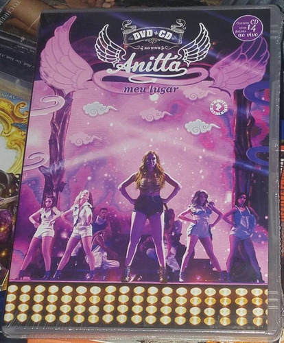 Anitta Dvd + Cd Ao Vivo - Anitta / Meu Lugar