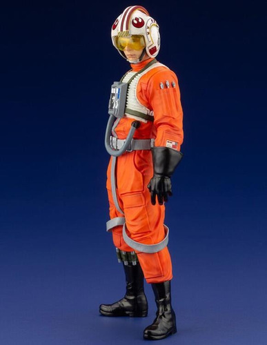 Estatua de Luke Skywalker (piloto de alas X) de Star Wars Artfx+