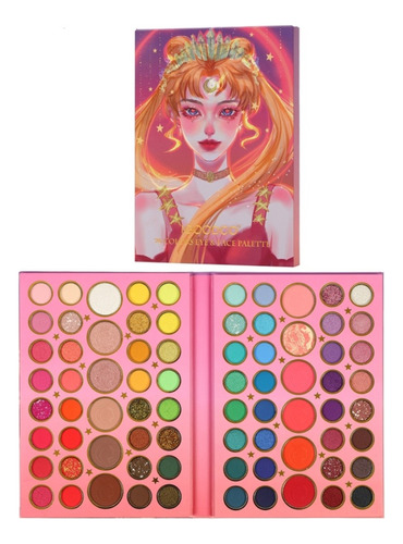 Paleta De Sombras Sailor Moon 76 Colores Igoodco