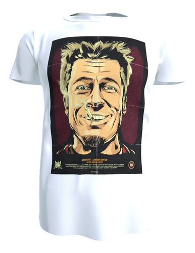 Polera Club De La Pelea, Brad Pitt 100% Algodón Unisex