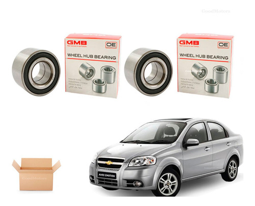 Kit Rodamientos Traseros Rueda Chevrolet Aveo 1.4 2007 2013