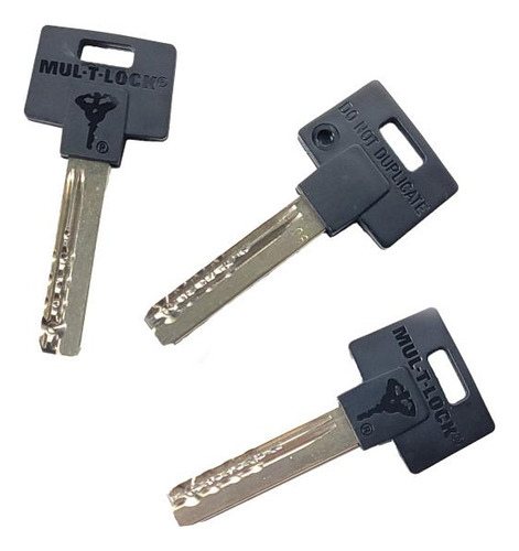 Candado Mul-t-lock Alta Seguridad N10 3 Llaves