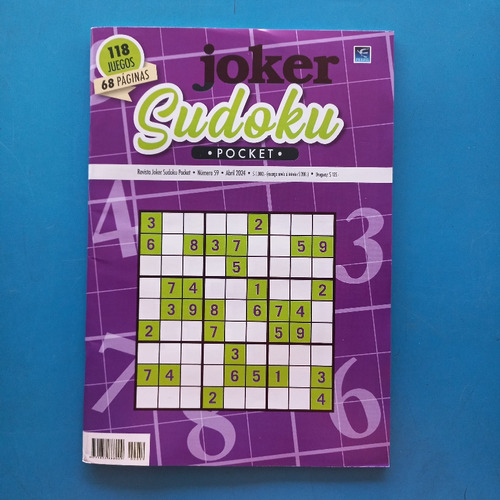 Joker Sudoku Pocket Nro 59