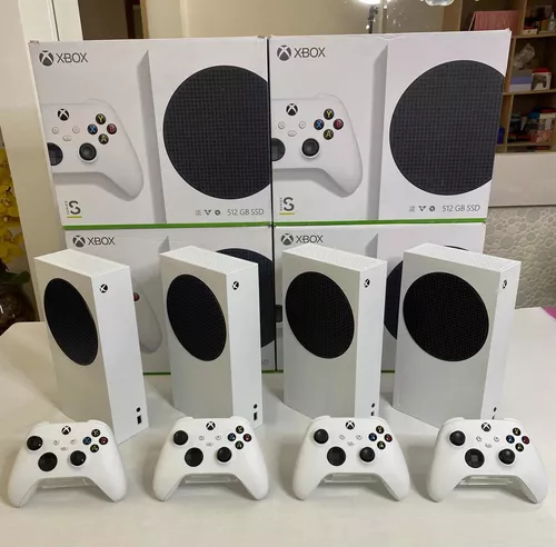 XBOX SERIES S 1TB c/ 1 ou 2 CONTROLES +GAMEPASS ~ USADO