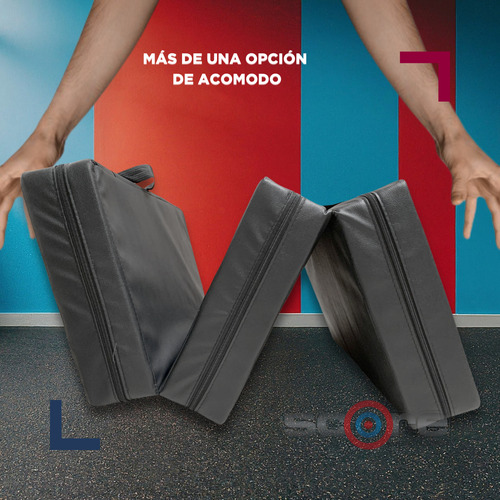 Colchoneta Plegable Individual Pilates 100x60x10cm Wod Pro