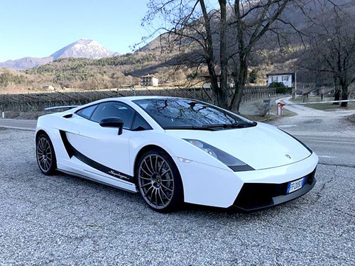 Lamborghini Gallardo Superleggera 1:24 Blanco Metalico Unico