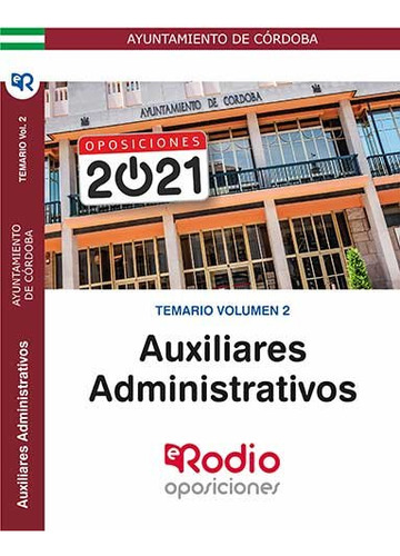 Libro Auxiliares Administrativo. Temario Volumen 2 - Alfo...