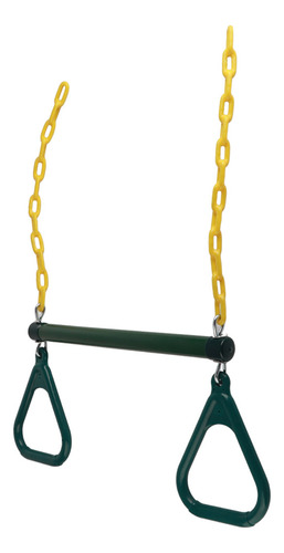 Juego De Cadenas Y Anillos Trapecios De Juguete Para Exterio