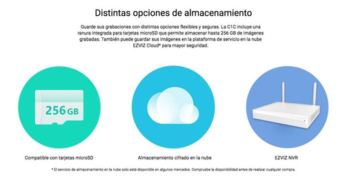 Imagen 7 de 10 de Camara Seguridad Ip Wifi Ezviz 1080p Hikvision Angular C1c