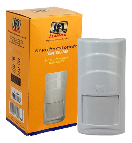 Sensor Infravermelho Passivo Dual Tec-550 Jfl Imune Pet 30kg