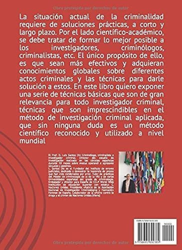 El Manual Practico De Investigacion Criminal..., De Santos Diz, Don Luis. Editorial Independently Published En Español