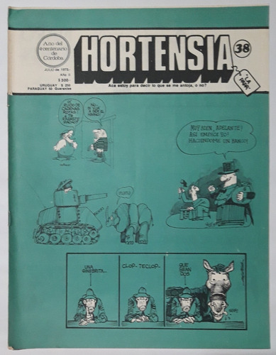 Revista Hortensia #38 Julio 1973