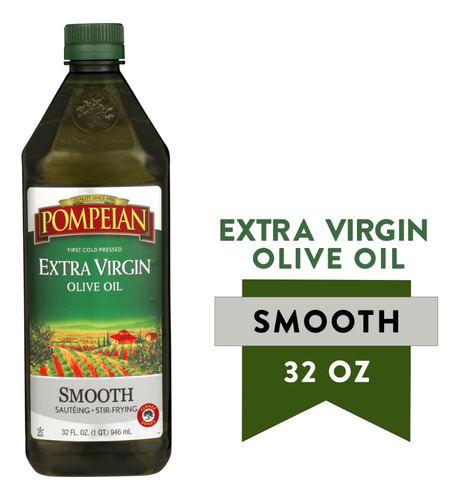 Aceite De Olivo Extra Virgen Compeian De 946ml Importado