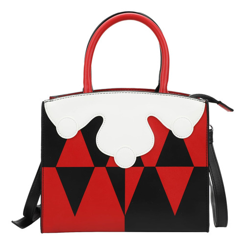 Bolso De Mano Para Mujer Harley Quinn Con Dije De Metal