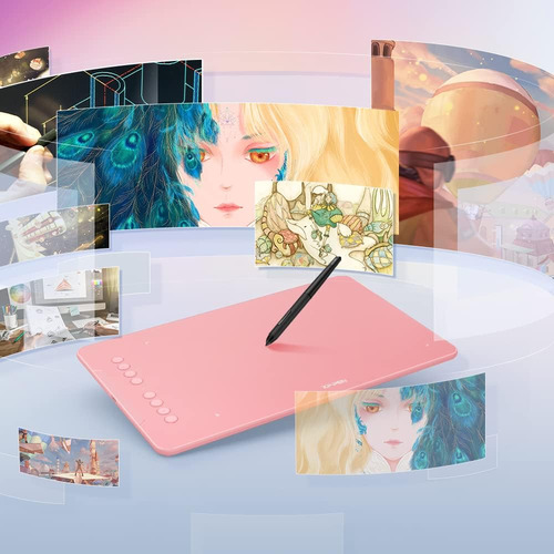 Drawing Tablet-xppen Deco 01 V2 10x6.25 Inch Graphics Tab...