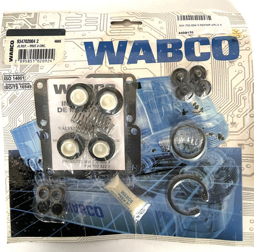 Reparación Válvul 4 Circuitos300.0 Wabco-ori - 934.702.004.2