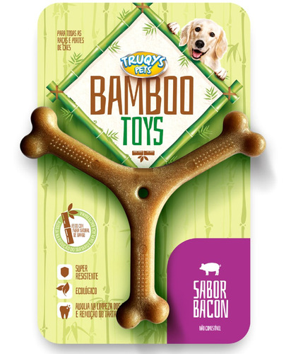 Mordedor Para Cachorros Médios Grande Osso Maciço Com Sabor