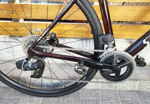 Bicicleta Specialized Roubaix Sram Rival Electrónico 2x12 Rojo 56 "