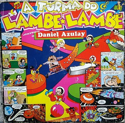 Vinil (lp) A Turma Do Lambe-lambe Daniel Azulay