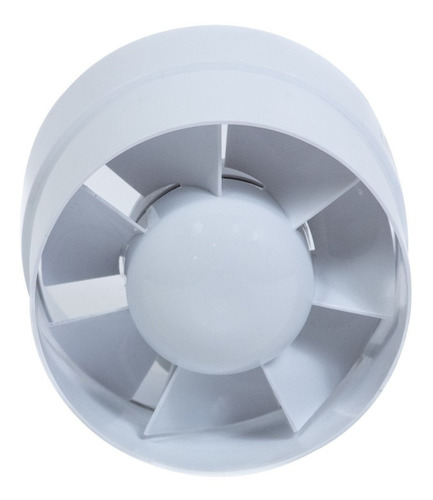 Imagen 2 de 9 de Extractor De Aire 4 100 Mm En Línea Baño/cocina Gatti Ven.