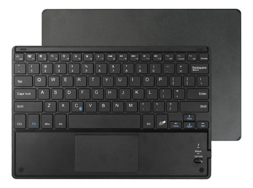 Teclado Bluetooth Touchpad Y Mouse For Tableta Móvil Unive