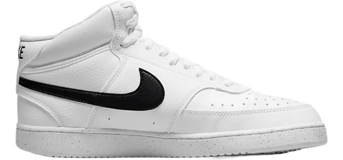 Tenis Nike Court Vision Mid Nn-blanco/negro