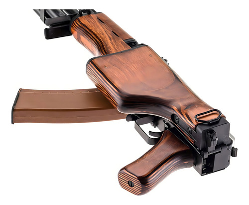 Rifle Aeg Rpks74 Full Metal Em Aço E Madeira Lct Airsoft