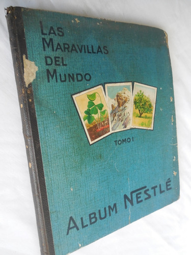 Album De Figuritas Las Maravillas Del Mundo Nestle Tomo 1