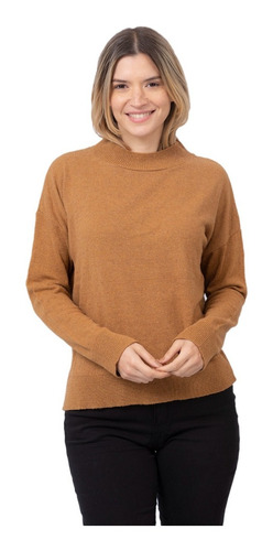 Sweater Básico De Mujer Lanilla