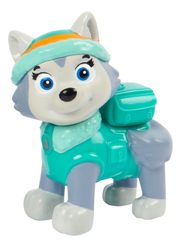 Paw Patrol Vehículo Básico Sustentable Everest Snow Plow Azul Claro